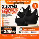 Kit 3 Sutiãs Comfort Shape™