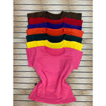 Kit 10 T-shirts Lisas Em Malha Suede