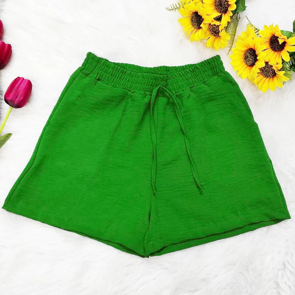 Short Duna Feminino Básico Leve Verão Atlético