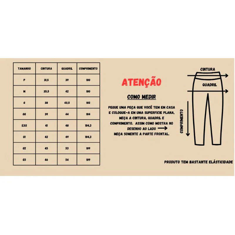 Calça Skinny Com Cinto Malha Crepe Cintura Alta do P ao G3