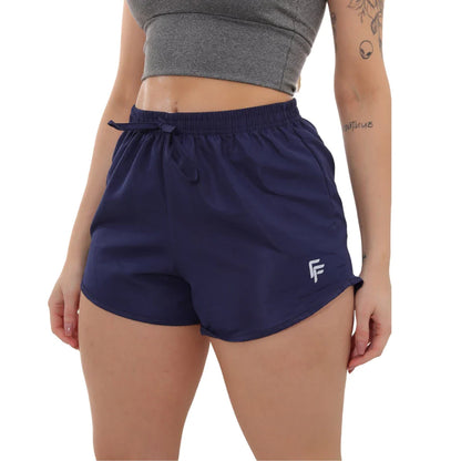 Shorts Academia Feminino Fitness P ao G4 Tactel Molinho Treino Caminhada