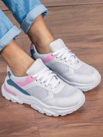 Tênis Esportivo Cloe Feminino GuGi Caminhada Leve e Confortável Para o Dia a Dia em Camurça 621-GG