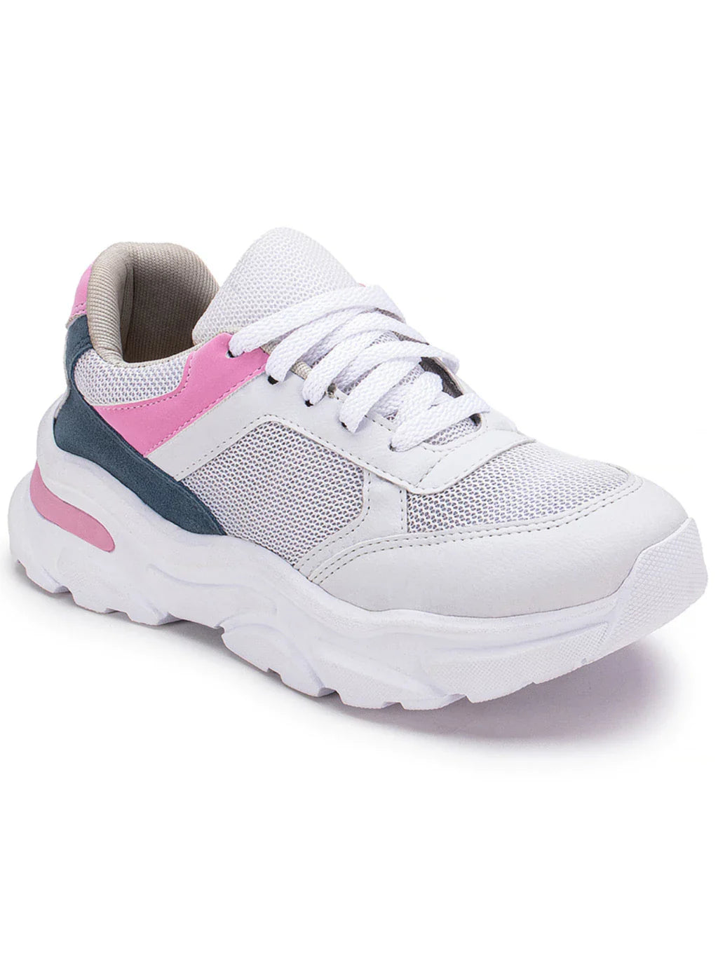 Tênis Esportivo Cloe Feminino GuGi Caminhada Leve e Confortável Para o Dia a Dia em Camurça 621-GG