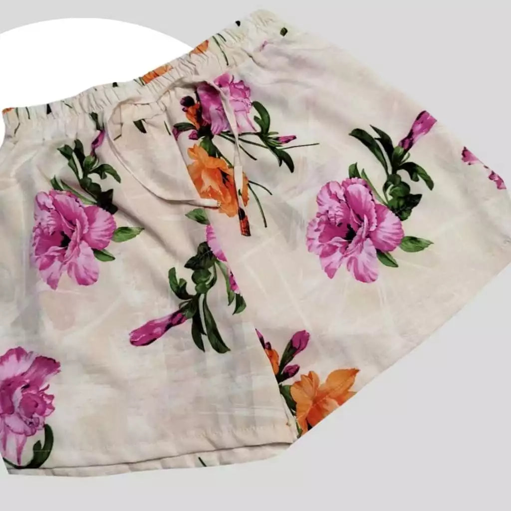 Kit 3 Shorts Feminino Viscose Casual Malha Fresquinha