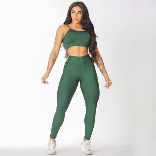 Conjunto Academia Top e Calça