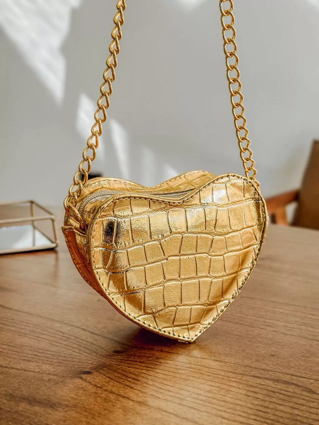 Bolsa Feminina Transversal Mini Bag Festa Coração
