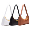 KIT BOLSAS FEMININAS 3 BAGUETES LISAS PEQUENAS CORRENTES DE OMBRO E DE MÃO PEQUENAS MEIA LUA CORES!!