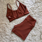 conjunto short fitness de academia zero transparência SEM empina bumbum