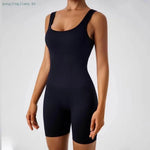 Macacão De Alta Elasticidade Integrado De Ajuste Apertado Para Fato De Beleza Aérea Feminino Yoga