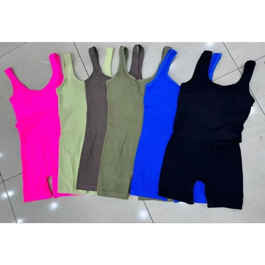 Macacão De Alta Elasticidade Integrado De Ajuste Apertado Para Fato De Beleza Aérea Feminino Yoga