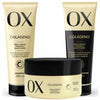 Kit Ox Colágeno - Shampoo, Condicionador 240ml e Máscara 300g