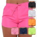KIT 2 Short Feminino Academia Tactel Costura Reforçada Shortinho Saída Praia