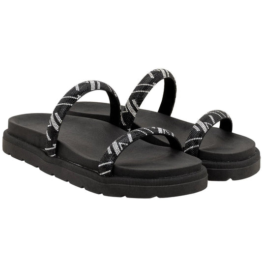 Sandalia feminina Papete Birken Super confortável plataforma tiras de brilho Strass Luxo leve antiderrapante macia