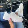 Tenis Esportivo Feminino Tênis Casual Plataforma Branco Tenis Para Caminhada Corrida