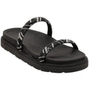 Sandalia feminina Papete Birken Super confortável plataforma tiras de brilho Strass Luxo leve antiderrapante macia