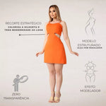 Vestido Alfaiataria Alça Regulavel Curto Sofisticado Recorte Tubinho Elegante, Vestido Feminino, Vestido Curto, Vestidos