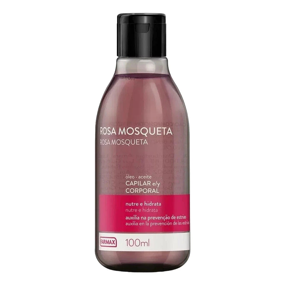 Oleo Corporal Rosa Mosqueta 100ml Farmax
