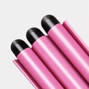 Chapinha Triondas Ondulador Formador Triplo 22mm Modelador de Cachos Onda Cabelo Cerâmica 200°C