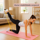 Bemfamosa Resistance Pro Kit | Mini Band + Elástico de Resistência | Exercícios em Casa e Academia