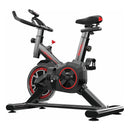 🚴‍♀️ BemFamosa Health Cycle Pro | Bicicleta Ergométrica Spinning para Condicionamento, Mobilidade e Reabilitação | 120kg | Preto e Vermelho